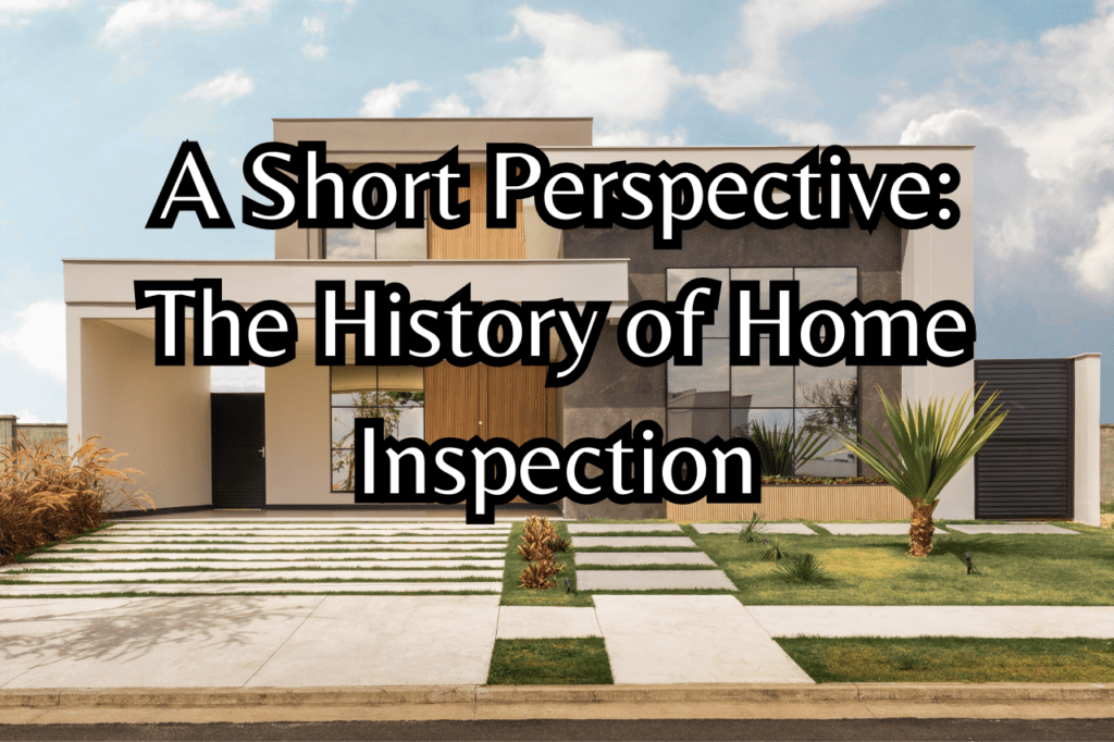 A Short Perspective: The History of Home Inspection